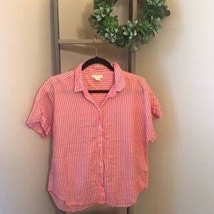 H&M womens button up blouse